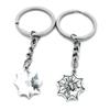 1 Item Metal Keychain Keyring Key Tags Chains Rings Jewelry Bag Charms E3IY8 Spider Net Cobweb view 1