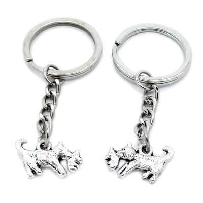 1 Item Metal Keychain Keyring Key Tags Chains Rings Jewelry Bag Charms B5FB7 Dogs Mother Child Parent