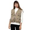 Ziker Women Mesh Breathable Outdoor Quick Dry Safair Cargo Fishing Travel Vest with Multiple Pockets view 1
