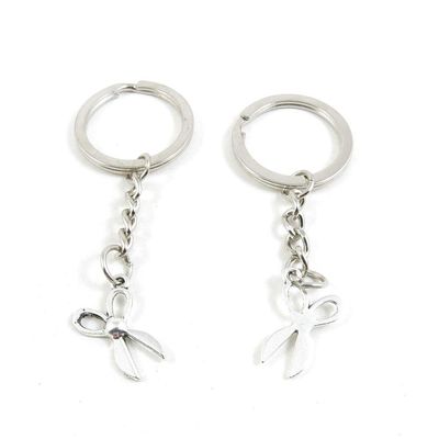 1 Item Metal Keychain Keyring Key Tags Chains Rings Jewelry Bag Charms D2DM3 Scissors