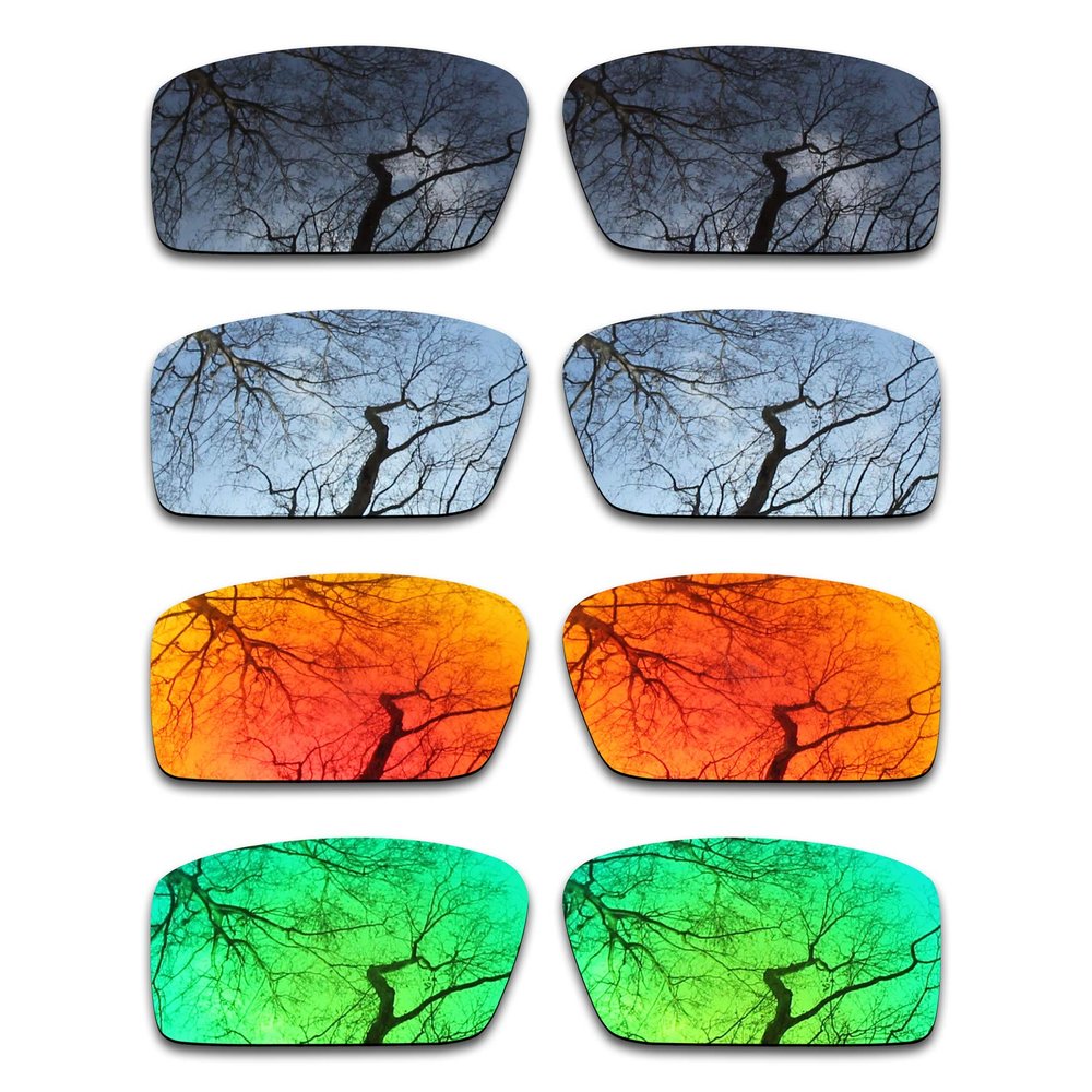 ToughAsNails Set of 4 Polarized Replacement Lenses for Oakley Twitch Pack-BSFE2