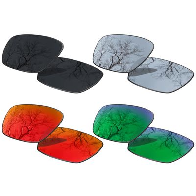 ToughAsNails Set of 4 Polarized Replacement Lenses for Oakley Deviation Pack-BSFE2