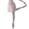 118143002 Baiwu Mesh Pull on Long Ballet Skirt Girls Basic Dance Skirt (M 165, Pale Pink) view 1