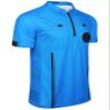 FitsT4 Sports Pro Soccer Referee Jersey Short Sleeve Ref Shirts Blue X-Small view 3