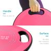 EVERYMILE Wobble Balance Board, Exercise Balance Stability Trainer Portable Balance Board with Handle for Workout Core Trainer Physical Therapy & Gym Diameter No-Skid Surface 15.7" Pink view 2