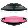 EVERYMILE Wobble Balance Board, Exercise Balance Stability Trainer Portable Balance Board with Handle for Workout Core Trainer Physical Therapy & Gym Diameter No-Skid Surface 15.7" Pink view 4
