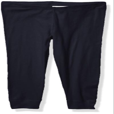 AquaGuard Girls' Big Baby Rib Pajama Pant, Navy, 10