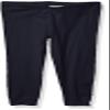 AquaGuard Girls' Big Baby Rib Pajama Pant, Navy, 10 view 1