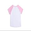 CREATOR Toddler Baby Girls Boys Short Sleeve Shirts Raglan Shirt Baseball Tee Cotton T-Shirts Pink view 2