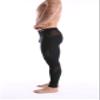 BRAVE PERSON Men's Mesh Yoga Trousers, Fitness Shorts, Cycling Pants D61-62 (XL / 32"-37", D61-Black) view 3