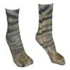 NOVELTY GIANT WWW.NOVELTYGIANT.COM Kids 3D Animal Paw Feet Print Foot Crew Socks Elastic Hosiery Cat view 4