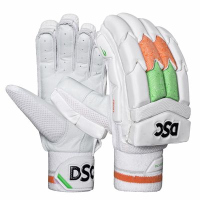 DSC Intense Frost Cricket Batting Gloves | Multicolor | Size: Mens | for Left-Hand Batsman
