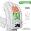 DSC Intense Frost Cricket Batting Gloves | Multicolor | Size: Mens | for Left-Hand Batsman view 2