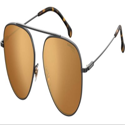Carrera CARRERA 188/G/S Ruthenium/Gold 59/15/145 unisex Sunglasses