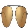 Carrera CARRERA 188/G/S Ruthenium/Gold 59/15/145 unisex Sunglasses view 2
