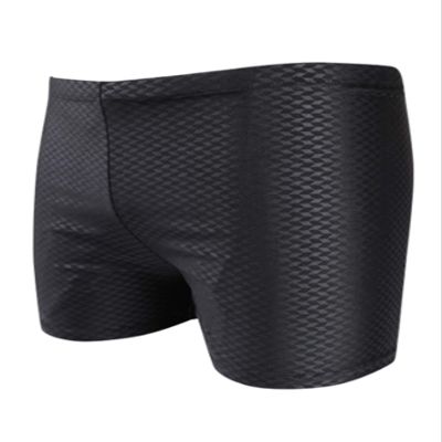 Legou Men's Jammer Boxer Short Swim Trunk XXXL Black2
