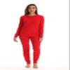 Just Love Women's Thermal Underwear Pajamas Set 95862-RED-L view 1