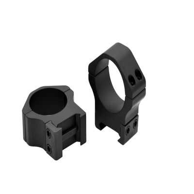WARNE Scope Mounts Maxima Horizontal, 30mm, PA, Optic Rings, Medium, Matte Black