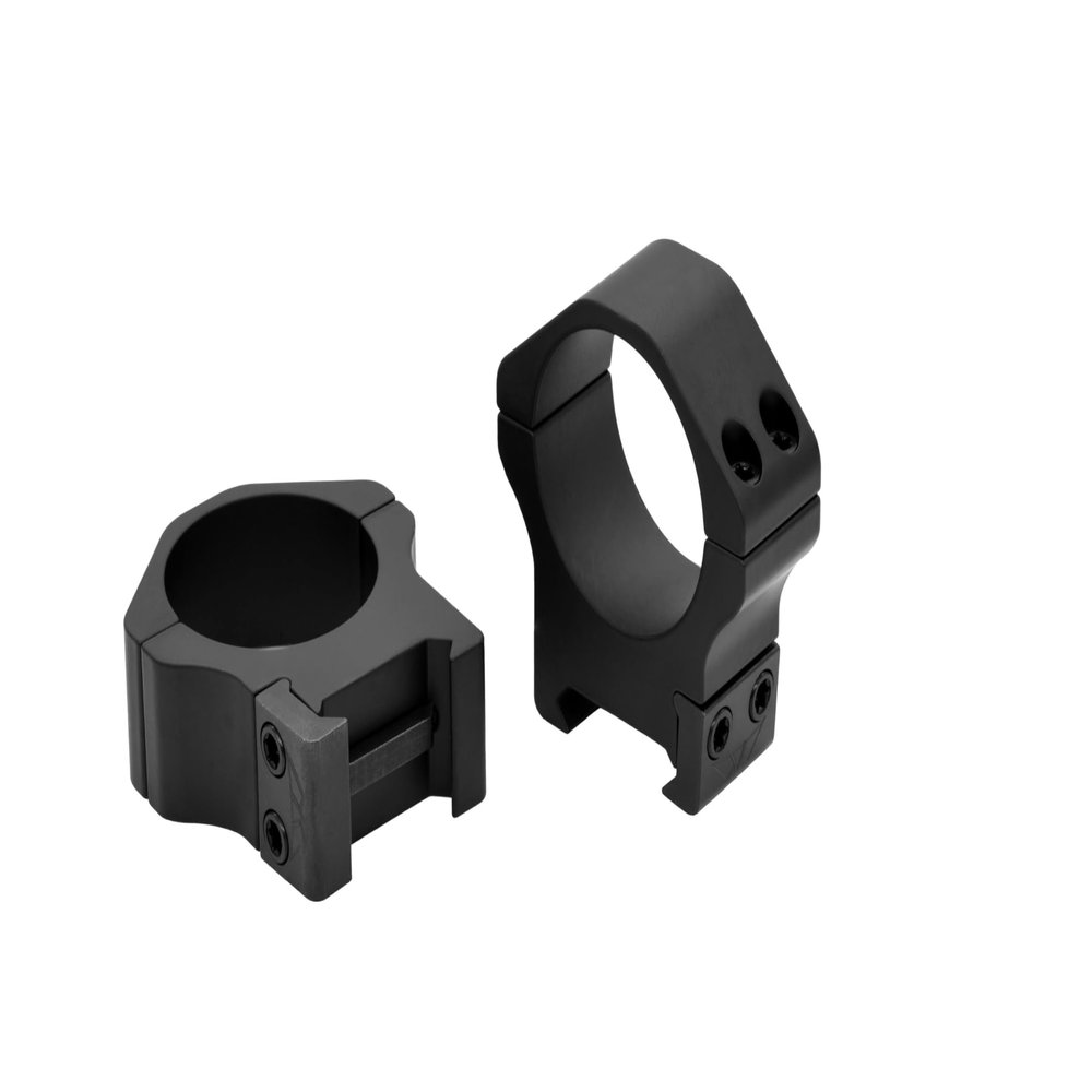 WARNE Scope Mounts Maxima Horizontal, 30mm, PA, Optic Rings, Medium, Matte Black