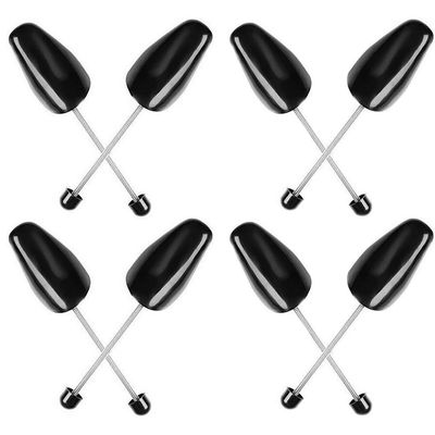 4 Pairs Adjustable Length Adult Shoe Tree Stretcher Boot Holder Shaper Support For Men Size Plastic Practical Portable Shoe Support Good Shape Shoe Tree With Tension Spring Coil