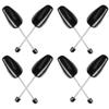 4 Pairs Adjustable Length Adult Shoe Tree Stretcher Boot Holder Shaper Support For Men Size Plastic Practical Portable Shoe Support Good Shape Shoe Tree With Tension Spring Coil view 1