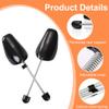 4 Pairs Adjustable Length Adult Shoe Tree Stretcher Boot Holder Shaper Support For Men Size Plastic Practical Portable Shoe Support Good Shape Shoe Tree With Tension Spring Coil view 3