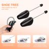 4 Pairs Adjustable Length Adult Shoe Tree Stretcher Boot Holder Shaper Support For Men Size Plastic Practical Portable Shoe Support Good Shape Shoe Tree With Tension Spring Coil view 4