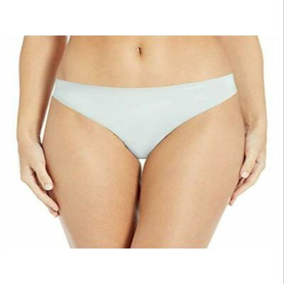 Calvin Klein Women's Invisibles Thong Underwear, -ELYSIAN Green, XS