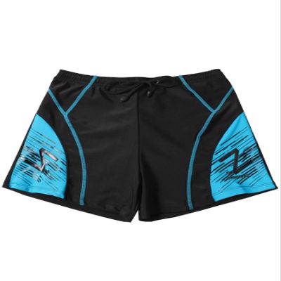 Legou Men's Trunks Jammer Boxer Swimsuit One Size Lake Blue