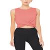 Bestisun Womens Workout Tops Cropped Tank Sleeveless Yoga Pilates Athletic Shirts Gym Clothes Rose S view 1