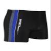 Legou Men's Square Leg Comfortable Swimsuit XXXXL Blue+Gray view 1