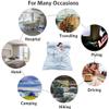 Sleeping Bag Liner Ultralight Travel Sheet Dirt-Proof Camping Sheets Compact Hotel Sack for Outdoor Backpacking Hiking (Light Blue, 83x71) view 2