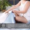 Sleeping Bag Liner Ultralight Travel Sheet Dirt-Proof Camping Sheets Compact Hotel Sack for Outdoor Backpacking Hiking (Light Blue, 83x71) view 4