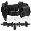 abcGoodefg 10 in 1 Black Utility Belt Tactical Police Security Belts with Pouch Men/Women Law Enforcement Duty Belt for Costume Hunting Game Belts & Bags (10 PCS, Black) view 1