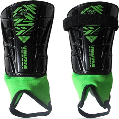 VIZARI Malaga Soccer Shinguard | Durable Soccer Shin Guard with Tough Protection & Elastic Straps | Breathable, Moisture-Wicking Youth Soccer GearProduct