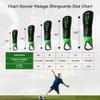 VIZARI Malaga Soccer Shinguard | Durable Soccer Shin Guard with Tough Protection & Elastic Straps | Breathable, Moisture-Wicking Youth Soccer GearProduct view 3
