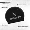 Synergy Latex Swim Caps Combo Pack (Neon Green, Neon Orange, Neon Yellow 3-Pack) view 2