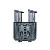 OWB Double Mag Pouch for Glock 20, 21, 29, 30, 40, 41, H&K USP .45 & More - USA Made - Signature Double Magazine Carrier with Tek-Lok Belt Attachment Clip by Blade-Tech Holsters view 2