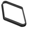 GSE Games & Sports Expert Black Plastic Billiard 8-Ball Triangle Racks or 9-Ball Diamond Pool Ball Racks Fit Standard 2-1/4" Billiard Pool Balls (9 Ball Diamond) view 1