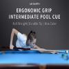 AB Earth 58" Pool Cue/Pool Stick Ergonomic Design Hardwood Canadian Maple 13mm Tip 18-21oz Billiard Cue B1SN, Wine 19oz view 2
