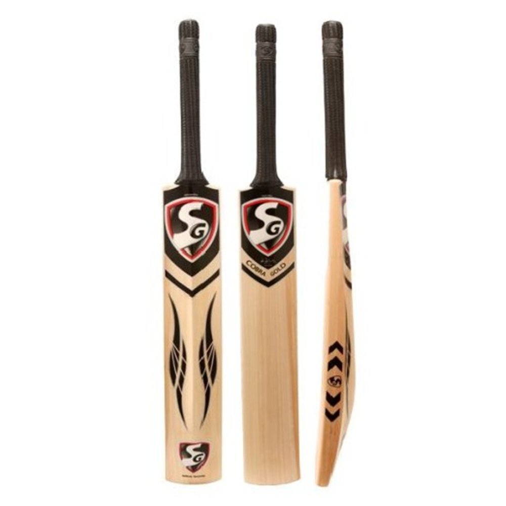 SG Cobra Gold Kashmir Willow Cricket Bat Full Size SH Weight 1160-1230 GMS