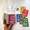 Stack 52 Exercise Ball Fitness Cards. Swiss Ball Workout Playing Card Game. Video Instructions Included. Bodyweight Training Program for Balance and Stability Balls. (2019 Updated Deck) view 2