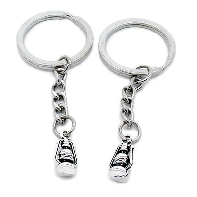 1 Item Metal Keychain Keyring Key Tags Chains Rings Jewelry Bag Charms H2AZ7 Lantern