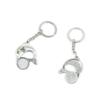 5 PCS Antique Silver Keyrings Keychains Key Ring Chains Tags Clasps N6TS7 Dolphin Cabochon Base Blank view 1