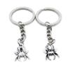 1 Item Metal Keychain Keyring Key Tags Chains Rings Jewelry Bag Charms BN6L3 Spider view 1