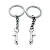 1 Item Metal Keychain Keyring Key Tags Chains Rings Jewelry Bag Charms L2ZO8 High Heel Shoes view 1