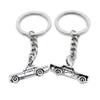 1 Item Metal Keychain Keyring Key Tags Chains Rings Jewelry Bag Charms FQ2M1 Classic Compact Car