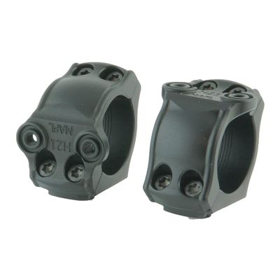 Spuhr Hunting Series 1" Scope Rings, 19mm Height, SAKO Interface, Lightweight Design, Secure Mounting (HS20-19D)