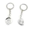 1 Item Metal Keychain Keyring Key Tags Chains Rings Jewelry Bag Charms C4KC3 Dinner Plate view 1