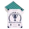 Silver Cup Pool cue Billiard Premium Chalk - ONE Gross - 144 PCS - Green view 1